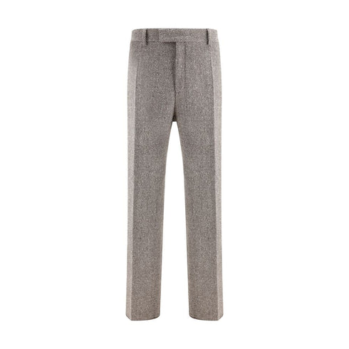 Ferragamo Wide chevron Pants